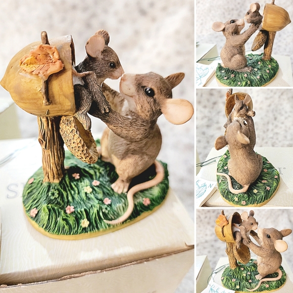 Fitz & Floyd Charming Tails lot of 4 Autum themed by Dean Griff - Picture 5 of 16